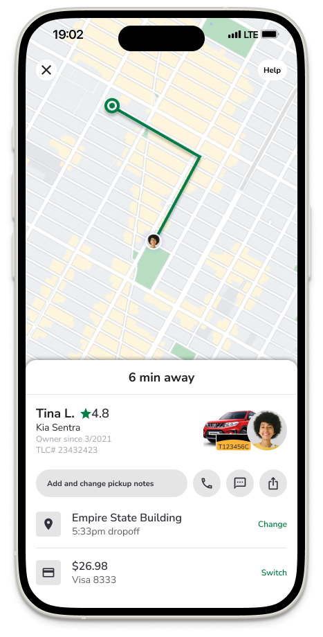 The Co-op App ETA Mockup